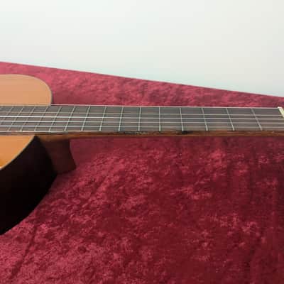 Kiso Suzuki Takeharu Yamamoto G-85 1974 Acoustic Classical Guitar MIJ Japan Cedar Mahogany Japanese Classical image 8