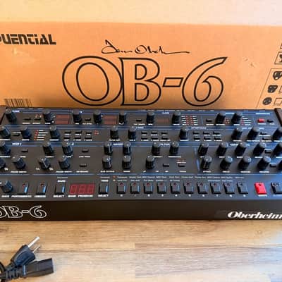 Sequential Oberheim OB-6 6-Voice Desktop Analog Synthesizer (Near Mint / Original Box)