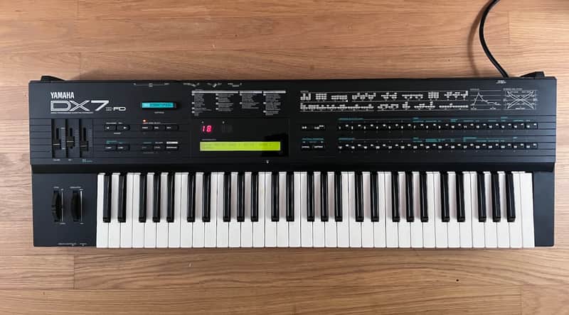 Yamaha DX7 IIFD FM Synthesizer with Grey Matter E! Expansion image 1
