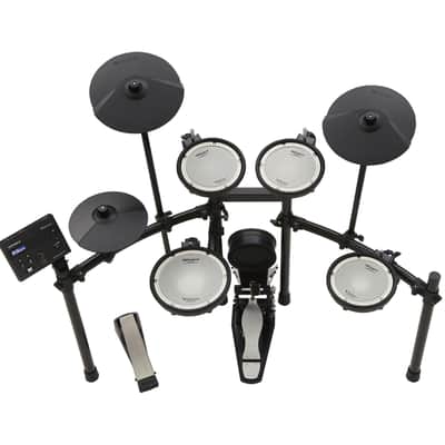 Roland TD-07KV V-Drum Kit with Mesh Pads - Black image 3