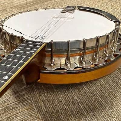 1924, Boston, MA. Made Vega Vegaphone Professional Tenor Banjo, S/N 74533, w/ OHSC, Very Good Condition image 7