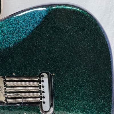 Fender Special Edition FSR Flip Flop Standard Stratocaster Guitar - upgraded! 2004 - Green-Blue image 12