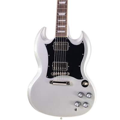 Brand New Epiphone Inspired by Gibson SG Standard Silver Mist image 1