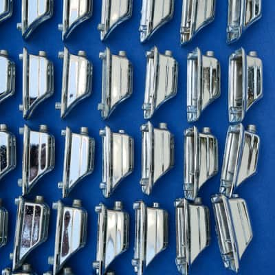 Rogers Beavertail Lugs Lot of 42 Tom Snare Floor 70s image 7