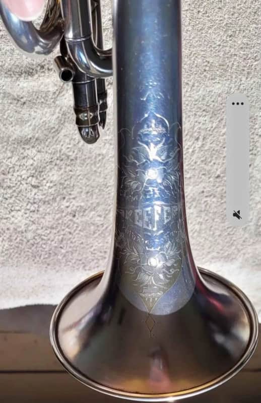 Keefer Vintage Cornet B Flat - Silver plated - 1920s image 1