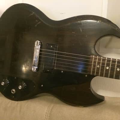 Vintage Gibson Sg-1 1971 1972 Walnut image 15