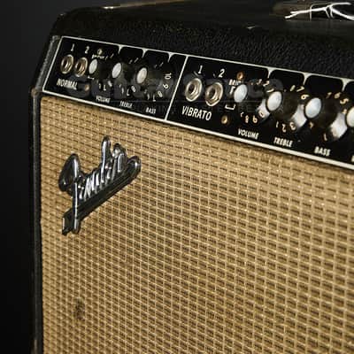 Fender Vibrolux Reverb Amp Original Vintage 1967 (COD AMP_00175) image 4