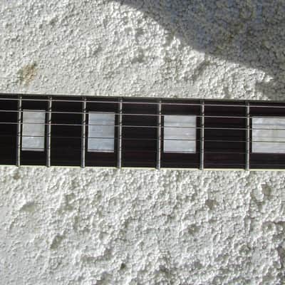 Orville LPC-75 Les Paul Custom Guitar, Japan, White, Gig Bag image 14