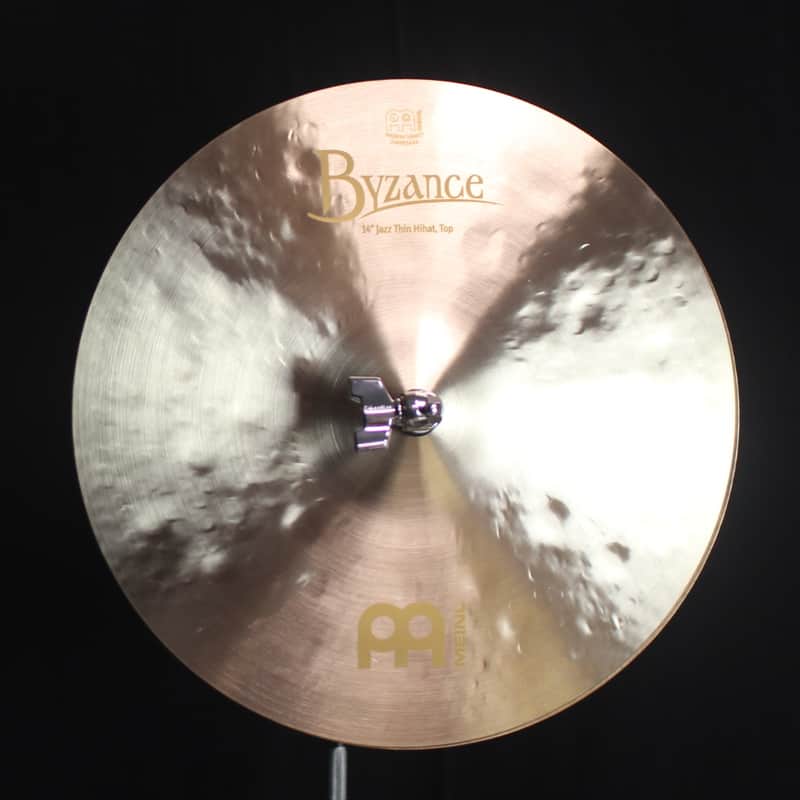 Meinl 14" Byzance Jazz Thin Hi Hats - 799g/1042g (video demo) image 1