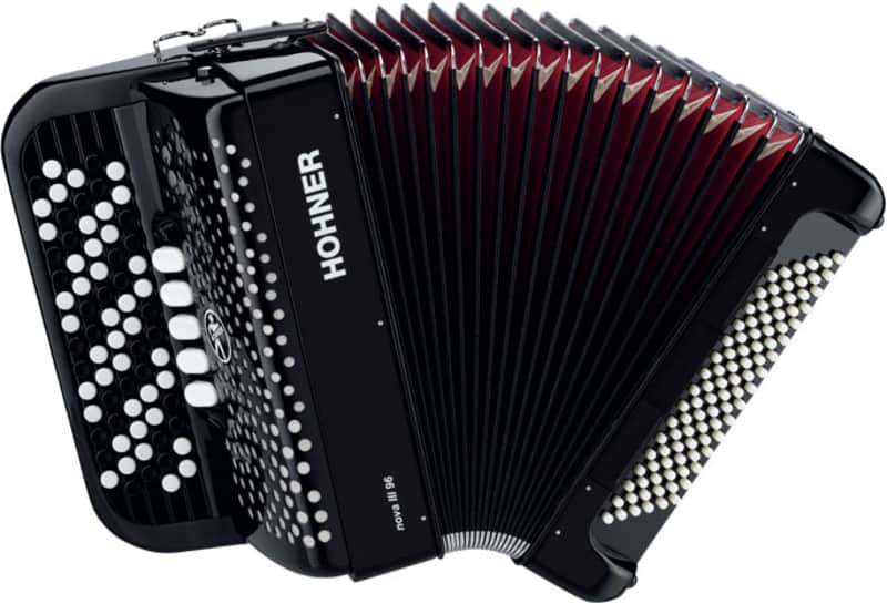 Hohner   Nova Iii 96 Nero C Stepped