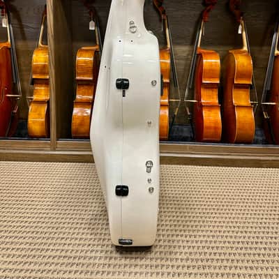 Accord 'Ultralight Series' 4/4 High Gloss White Cello Case w/ Fiedler Backpack System image 5