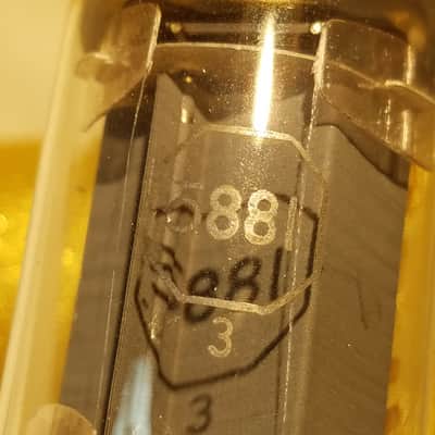 Perfect match Tung-Sol Pair (2) 5881 tNOS AT1000 TESTED Vacuum Tubes Brown Base 6L6WGB rugged 6L6 Beam Power Tetrode 1954-1963 image 19