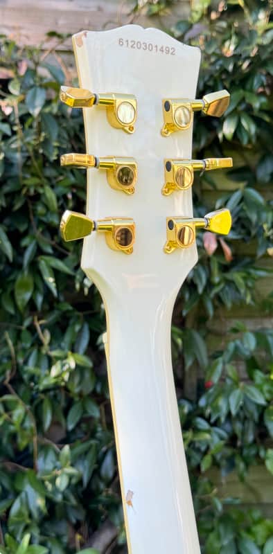 Blitz Les Paul Custom by Aria Pro II, 1992 Vintage White, Made in