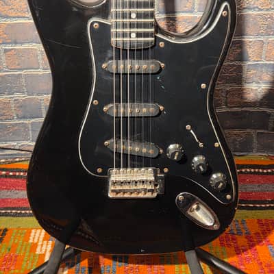 Hondo S-Style Electric Guitar Black image 5