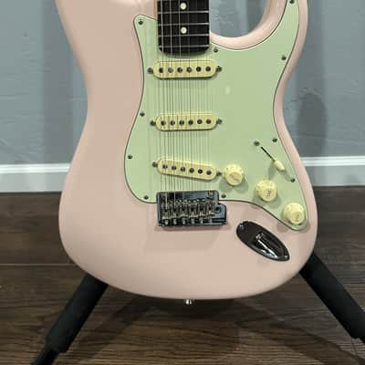 Fender American Professional II Stratocaster with Rosewood - Shell Pink with Matching Headstock image 3