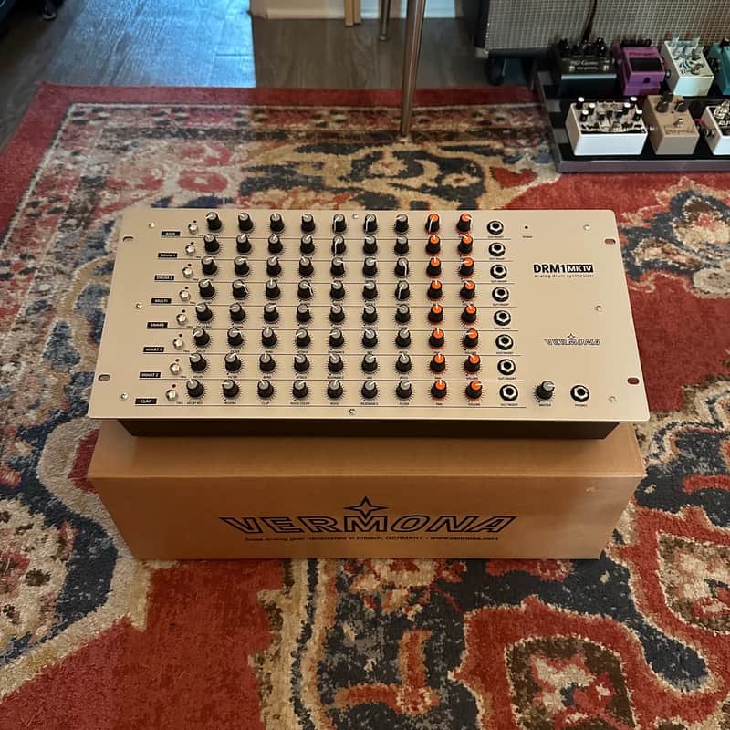 Vermona DRM1 MKIV Analog Drum Synthesizer 2021 - Present - Silver image 1