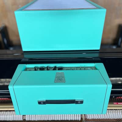 3 Monkey Grease - Surf Green Boutique Amp Stack Box cabinet image 3