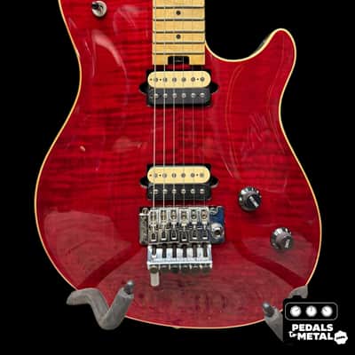 Peavey EVH Wolfgang with Floyd Rose - Transparent Red - x11340 image 3
