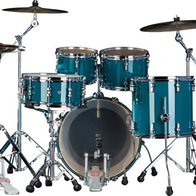 Sonor AQ1 Studio Set - Caribbean Blue (AQ1-STUDIOWMCCB) image 5
