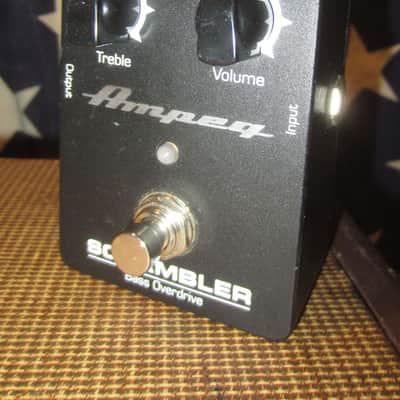 2015 Ampeg Scrambler Bass Overdrive Black image 1