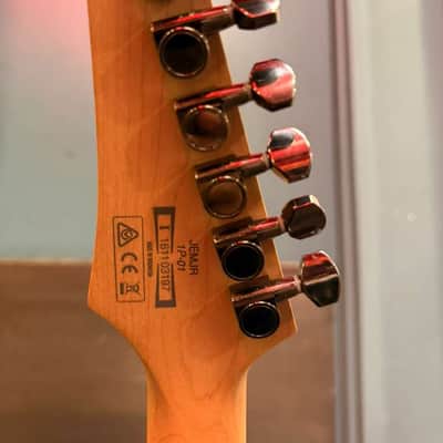 Ibanez JEMJR-WH Steve Vai Signature with Jatoba Fretboard 2018 - Present - White image 9