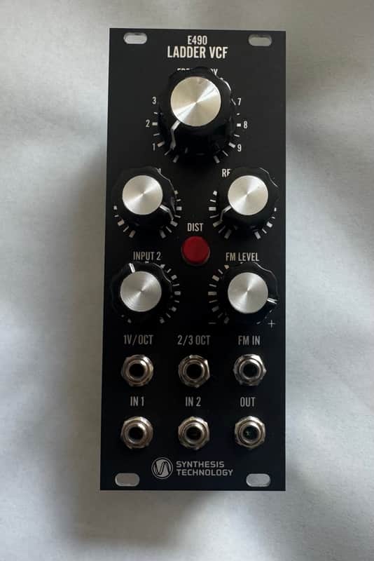 Synthesis Technology e490 Ladder Filter 2020 - Black image 1