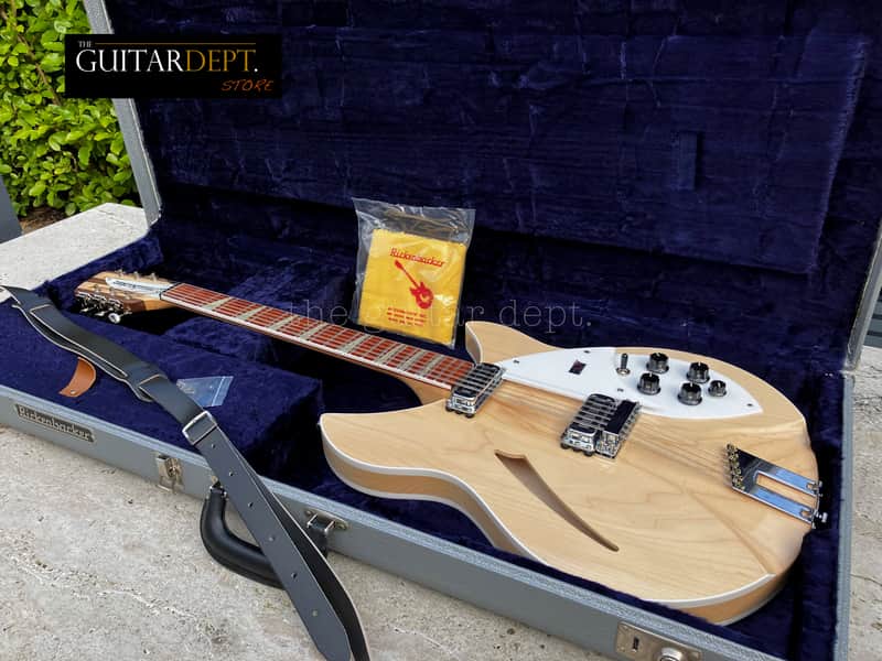 ♚ PRISTINE ♚RARE♚Vintage 1995 RICKENBACKER 360 V64 12 String ♚ MAPLEGLO ♚C63♚ TOASTERS♚30 Yrs! image 1