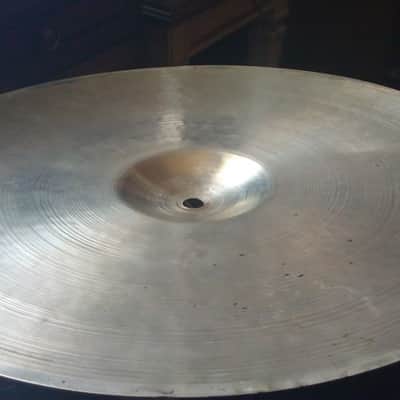 ZILDJIAN VINTAGE Avedis 15" LIGHT Hi Hat Cymbal 50S SMALL STAMP  935 G Sounds Great !!! image 8