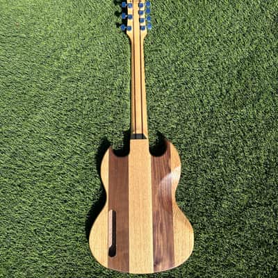 SHC - SG Style 7 string kit - natural shellac, oil stain, and matte poly image 2