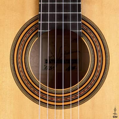 Kevin Aram Reba 1998 Classical Guitar Spruce/Sycamore image 7