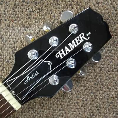 Hamer Artist Korina Semi-Hollow 2004 USA image 3
