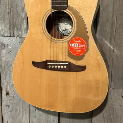 Fender Malibu Player Natural, Great Small Body Guitar, Pro Setup , Ships Very Fast ! image 4