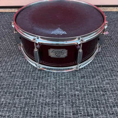 Pearl Export 14x5.5 Snare Drum Burgundy w/Genuine Pearl Throw-Off image 13
