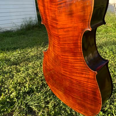 Anton Kessel Professional Antique Cello 1890 Leipzig Germany Guarneri Model image 4