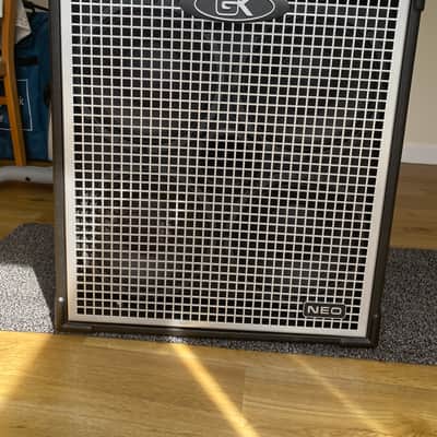 Gallien-Krueger 1001RBmk2 + 2 Neo410 cabs 2014 - silver/grey and black image 14