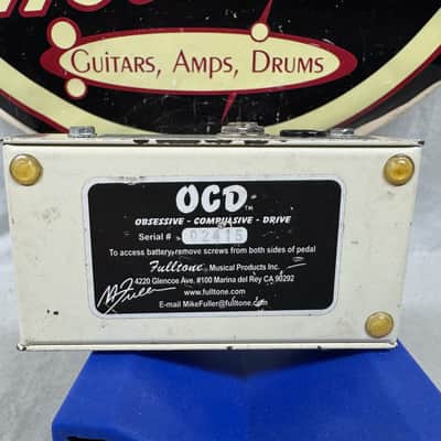 Fulltone OCD v1.1 v1 Series 1 Obsessive Compulsive Drive Overdrive Pedal 2005 image 6