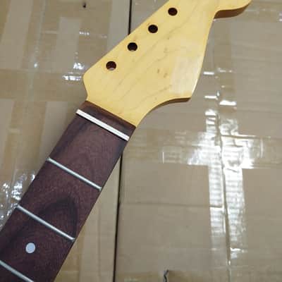 Maple Stratocaster Guitar Neck with Rosewood Fingerboard, 21-Frets image 1