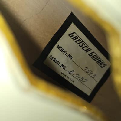 Gretsch White Falcon Model 7593 1977 All Orig w/hang tag & case Excellent - White image 22