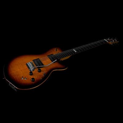 Godin LGXT Cognac Burst Flame AA 2024 - Burst image 10
