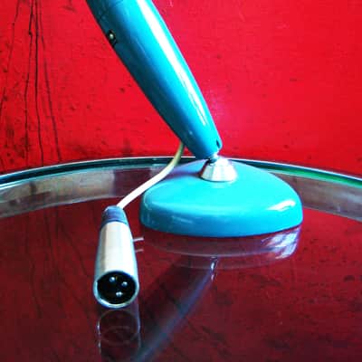 Vintage 1960's Lafayette 99-4530 dynamic microphone w stand & cable Calrad Lafayette prop display # 1 image 5