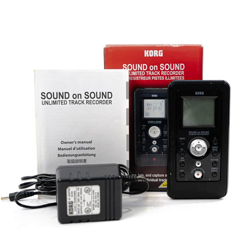 Korg Sound on Sound Unlimited Track Recorder SR1 with Box, Power Supply, Manual image 1