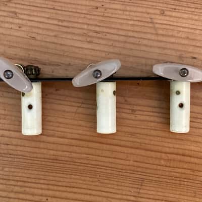 Vintage Engraved Fustero Classical Spanish Guitar Tuning Heads Tuners Circa 1970 image 13