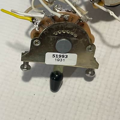 2000's MIM Fender Mexican Standard Stratocaster Guitar Upgraded Electronics Wiring Harness Emerson Capacitor image 8