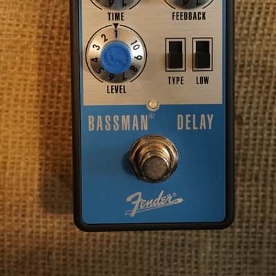 Fender Bassman Delay 2024 - Present - Blue / Silver image 1