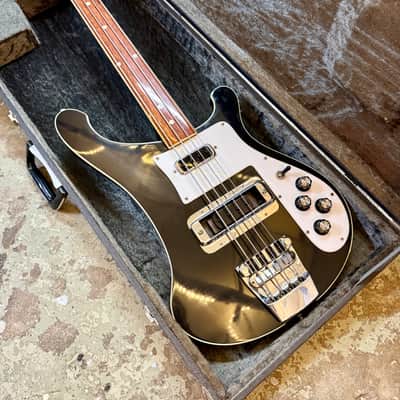 Rickenbacker 4001 FL 1976 - Jetglo factory Fretless bass guitar original vintage USA image 2