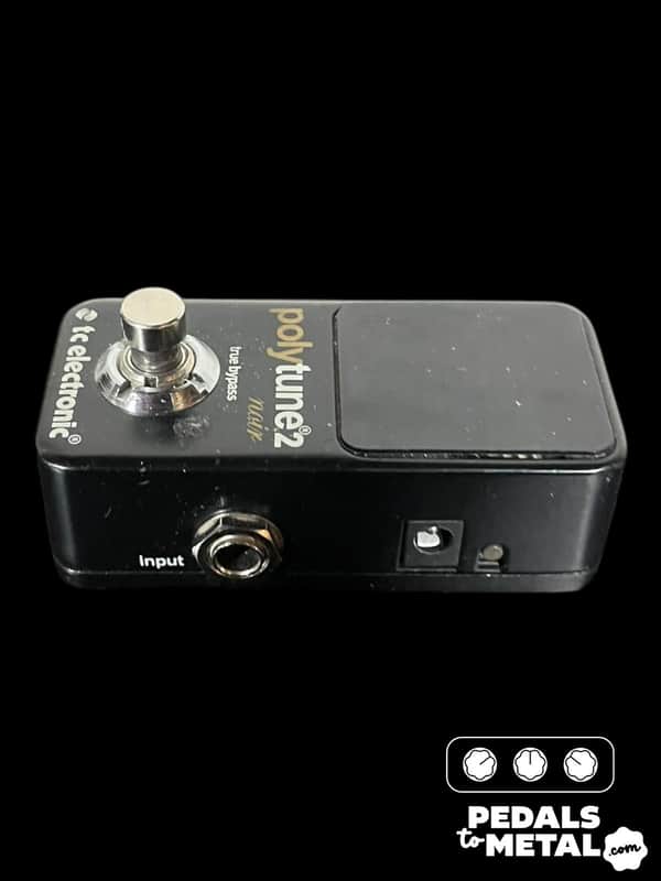 TC Electronic PolyTune 2 Noir Tuning Pedal 2010s - Black X13013