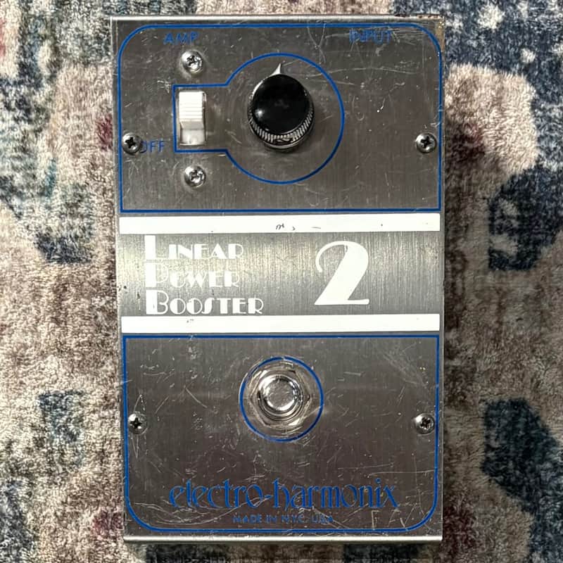 1970s/80s Electro-Harmonix LPB2 Vintage Linear Power Booster Guitar Effect Pedal! image 1