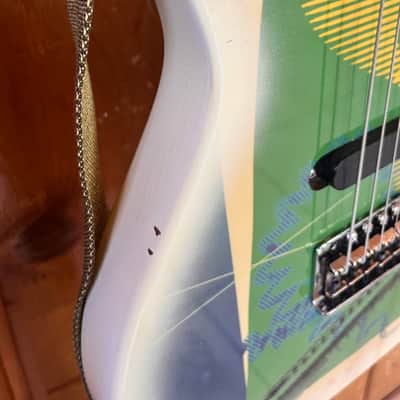 Gretsch TW-100T Traveling Wilburys 1987 - 1990 - White / Graphic image 4