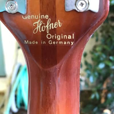 Hofner 500/1 left-handed 63 reissue, unplayed image 2