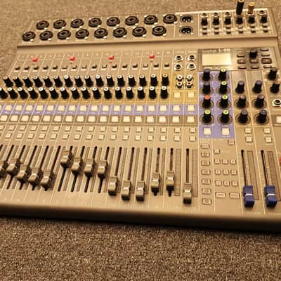 Zoom LiveTrak L-20 Digital Mixer / Recorder 2010s - Grey / Blue image 11